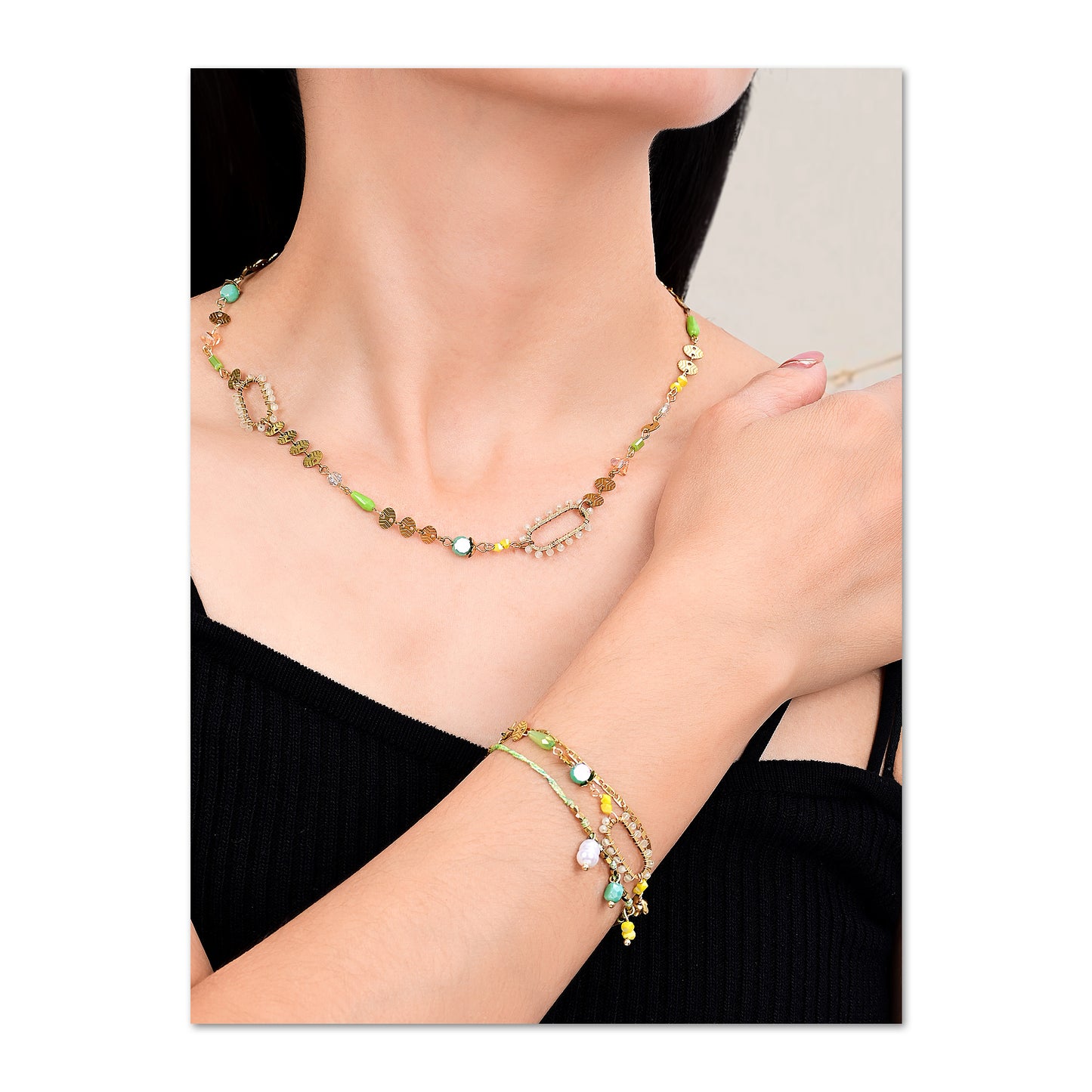 Jade Garden Armband – Wie ein Spaziergang im Grünen