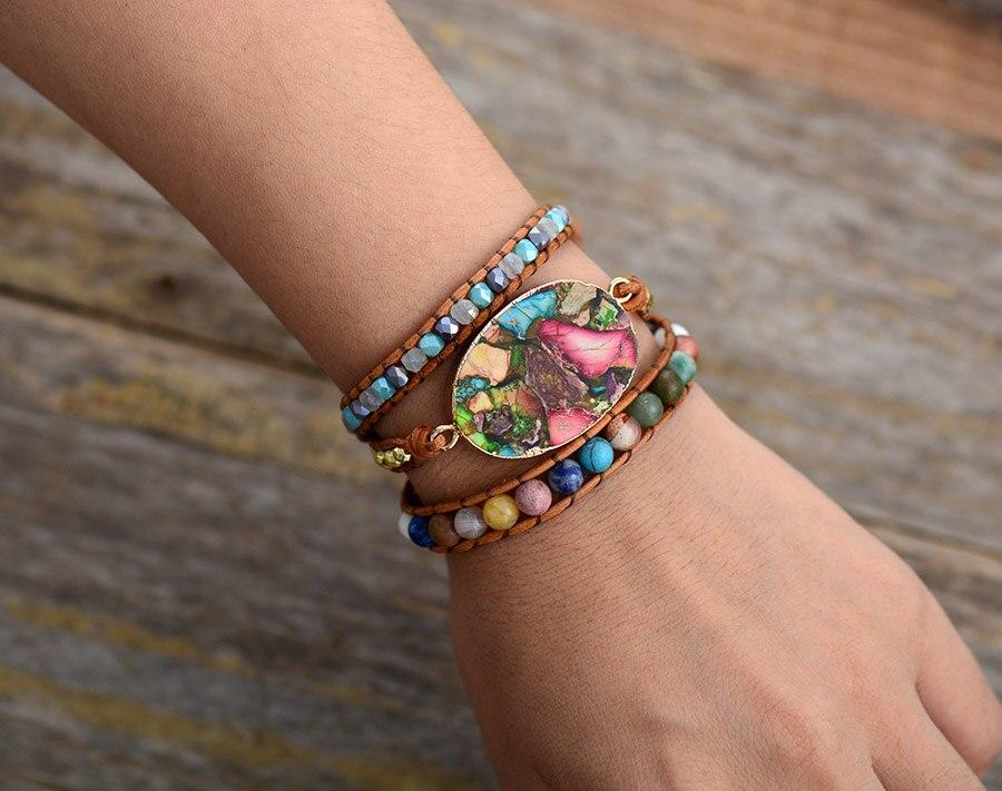 Göttliches Amazonen Wickelarmband | Boho