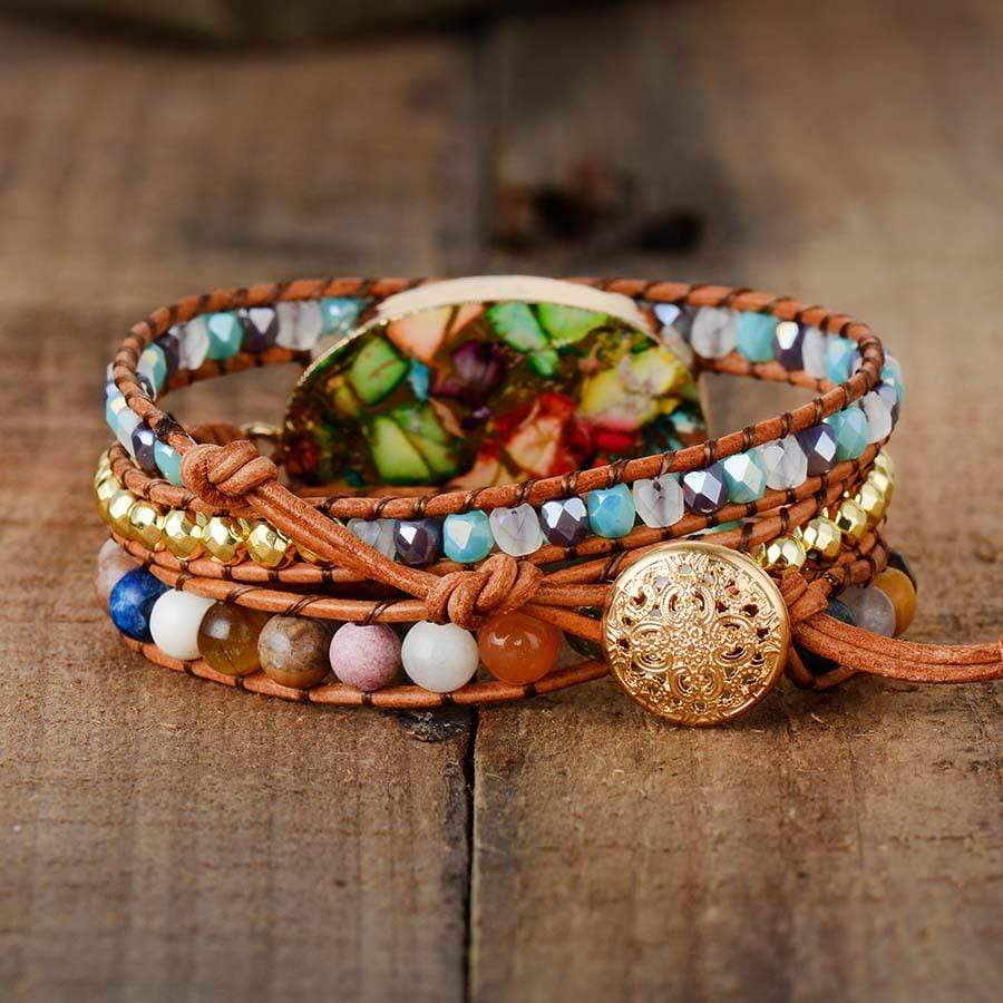 Göttliches Amazonen Wickelarmband | Boho