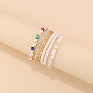 Ensemble de bracelets Boho | Ange | Plusieurs bracelets