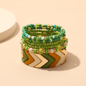 Ensemble de bracelets Boho | Gaïa | Plusieurs bracelets