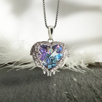Collier d’aile d’ange | Argent sterling 925 | Votre ange gardien en déplacement 