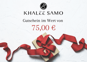 Khalee Samo 75,00 € Khalee Samo Geschenkgutschein - Auf die gesamte Kollektion